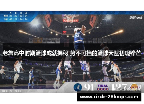 老詹高中时期篮球成就揭秘 势不可挡的篮球天赋初现锋芒